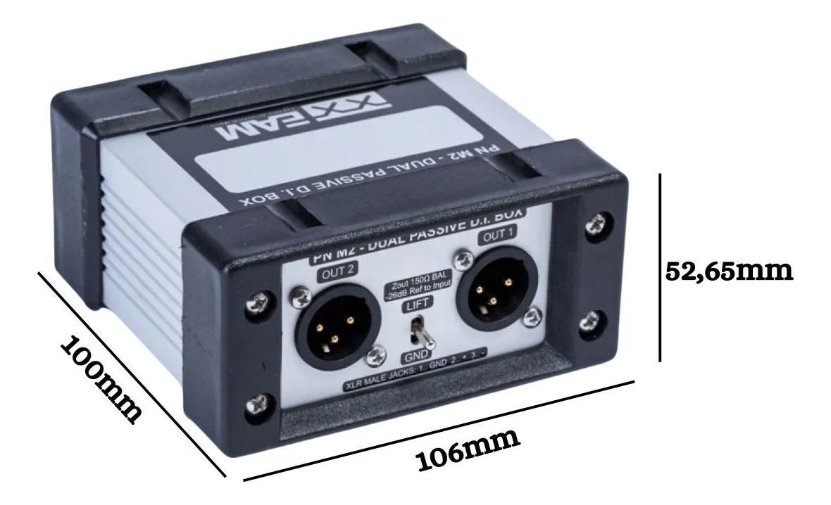 Direct Box Profissional Dual Passivo PNM2 EAM - Foto 3