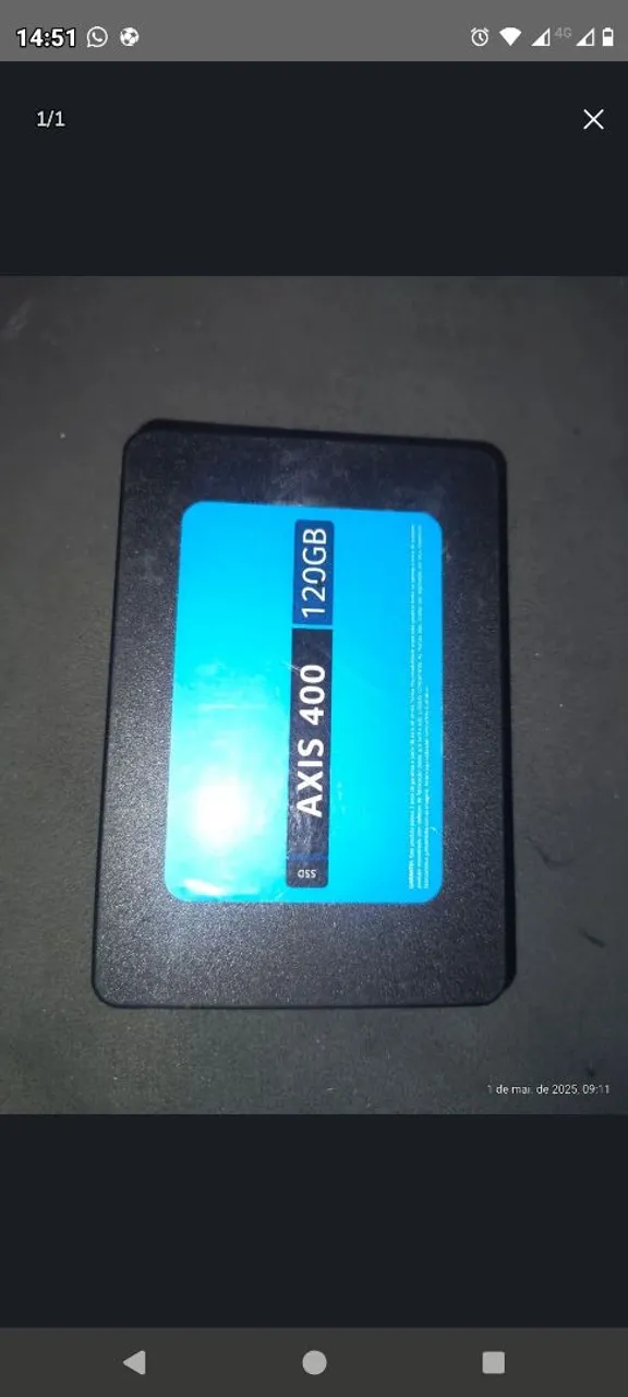 SSD axis 400 120gb
