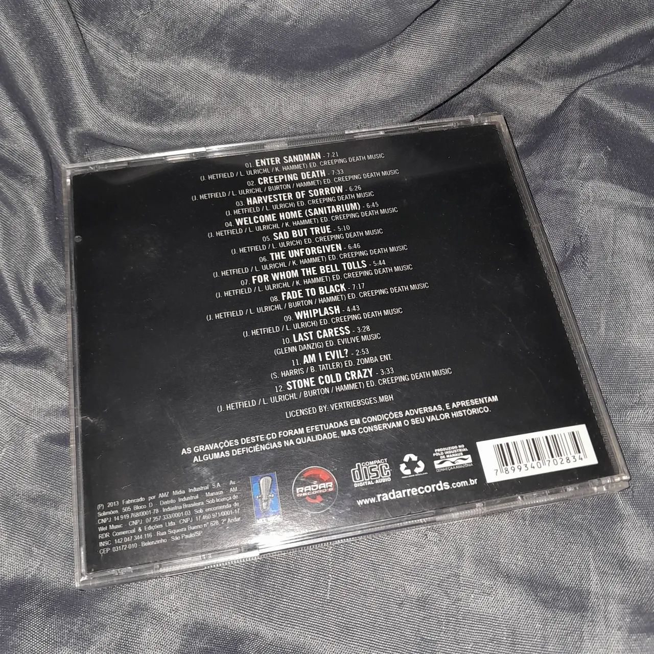 Metallica - Live in San Diego - CD - Foto 3