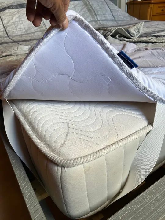 Cama de Casal KING Size com Cabeceira em Madeira - Foto 5