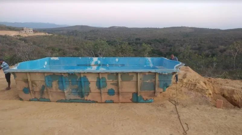 PISCINA DE FIBRA USADA MAS TOP - Foto 2
