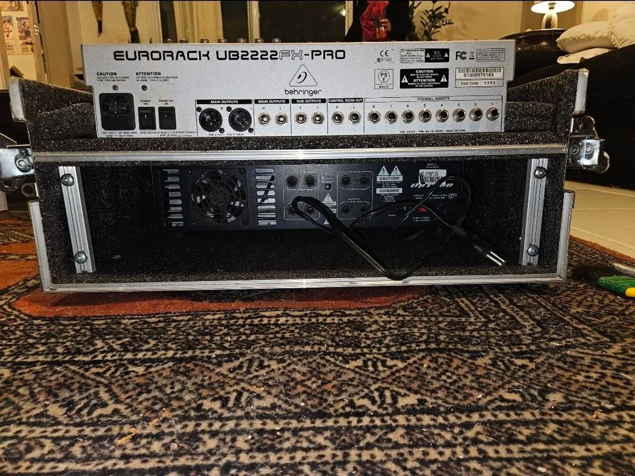 Sonorização mesa de som caixa potencia amplificador - Foto 2