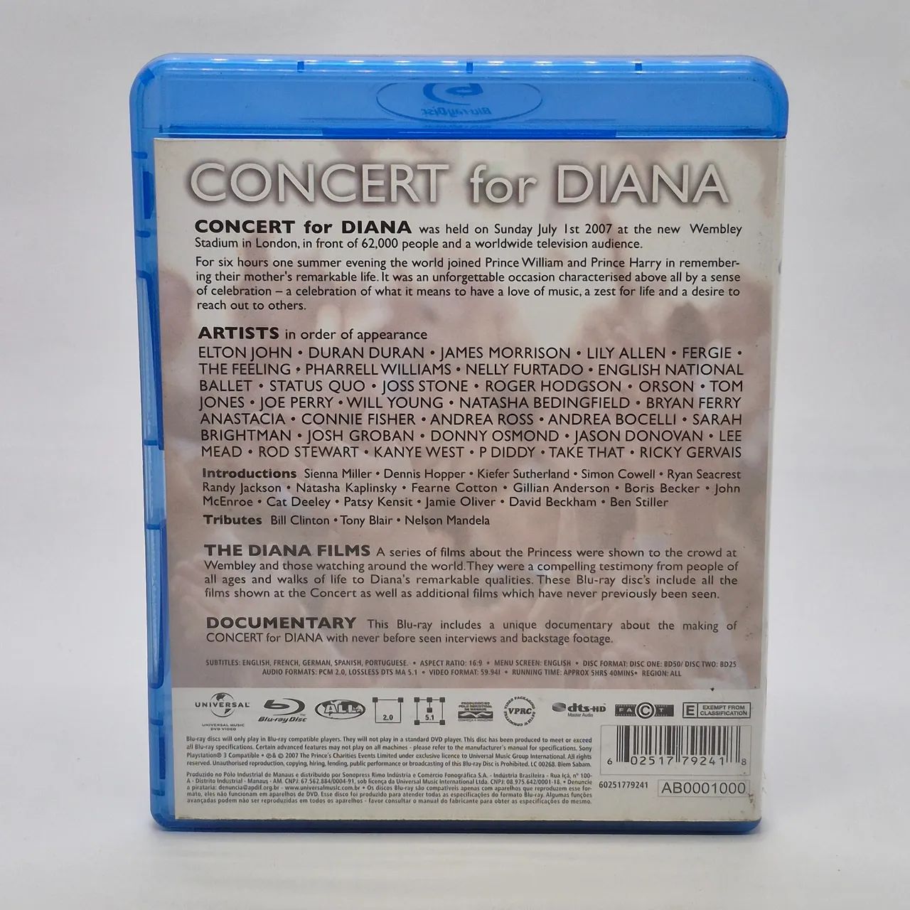 Blu-ray - Concert For Diana - Foto 2