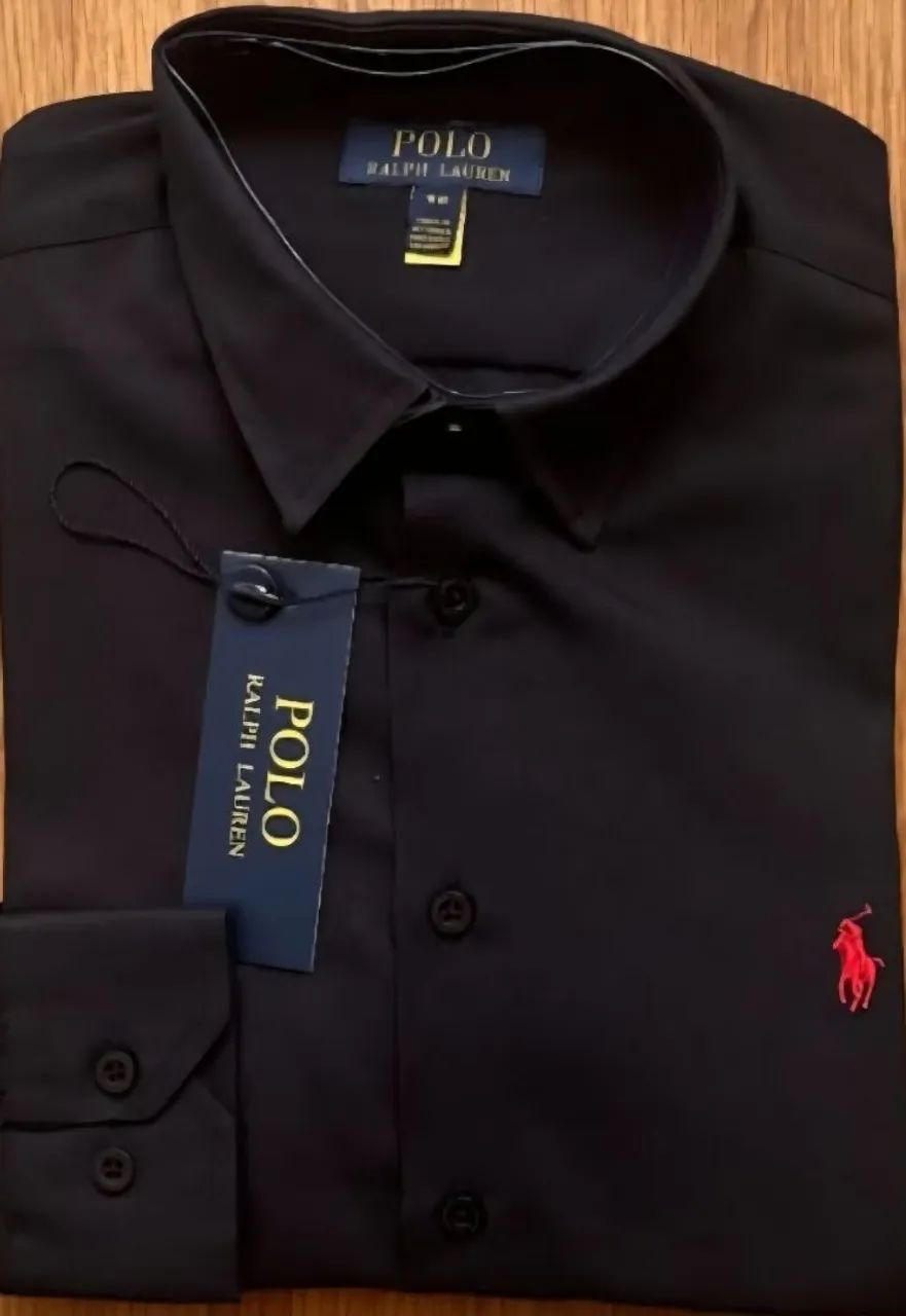 Camisa Polo Ralph Manga Comprida  GG / XL  - Foto 2
