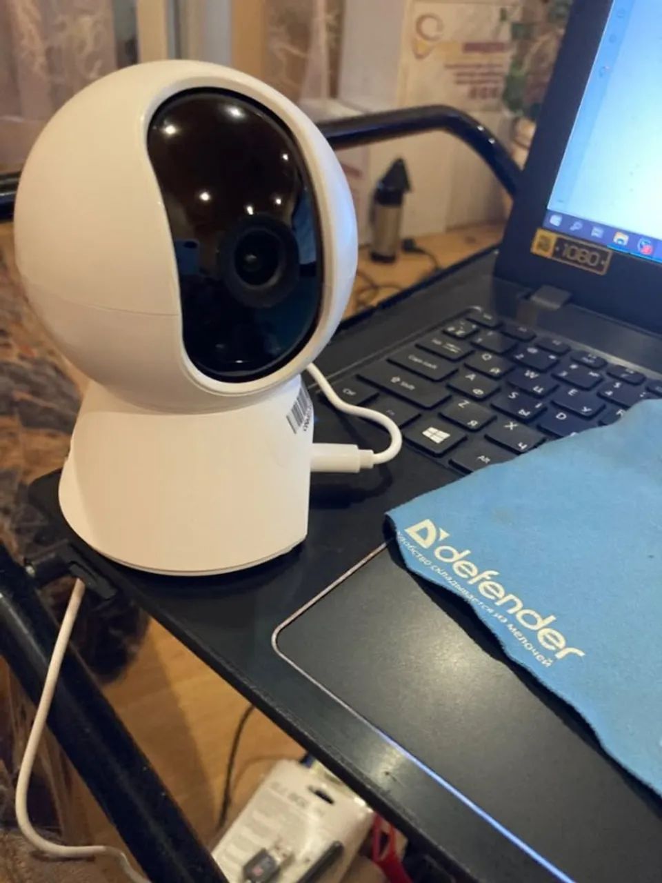 Kerui câmera de segurança interna/fullhd 1080p/rastreamento automático/visão noturna/alexa - Foto 6