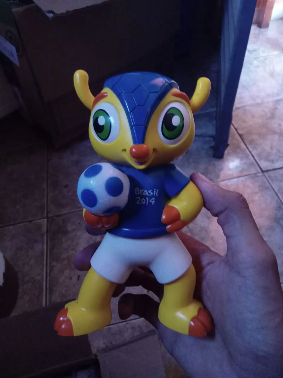 Boneco Copa do mundo 2014  Fuleco 