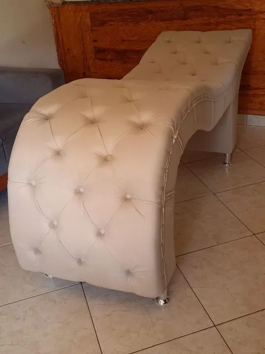 Maca estética capitonê, modelo slim 60 cm largura
