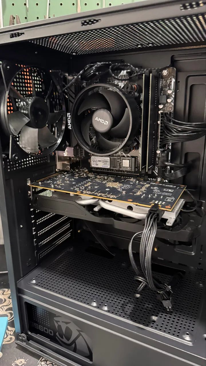 Computador  gamer completo Ryzen 5 e Rx 580 8gb - Foto 4