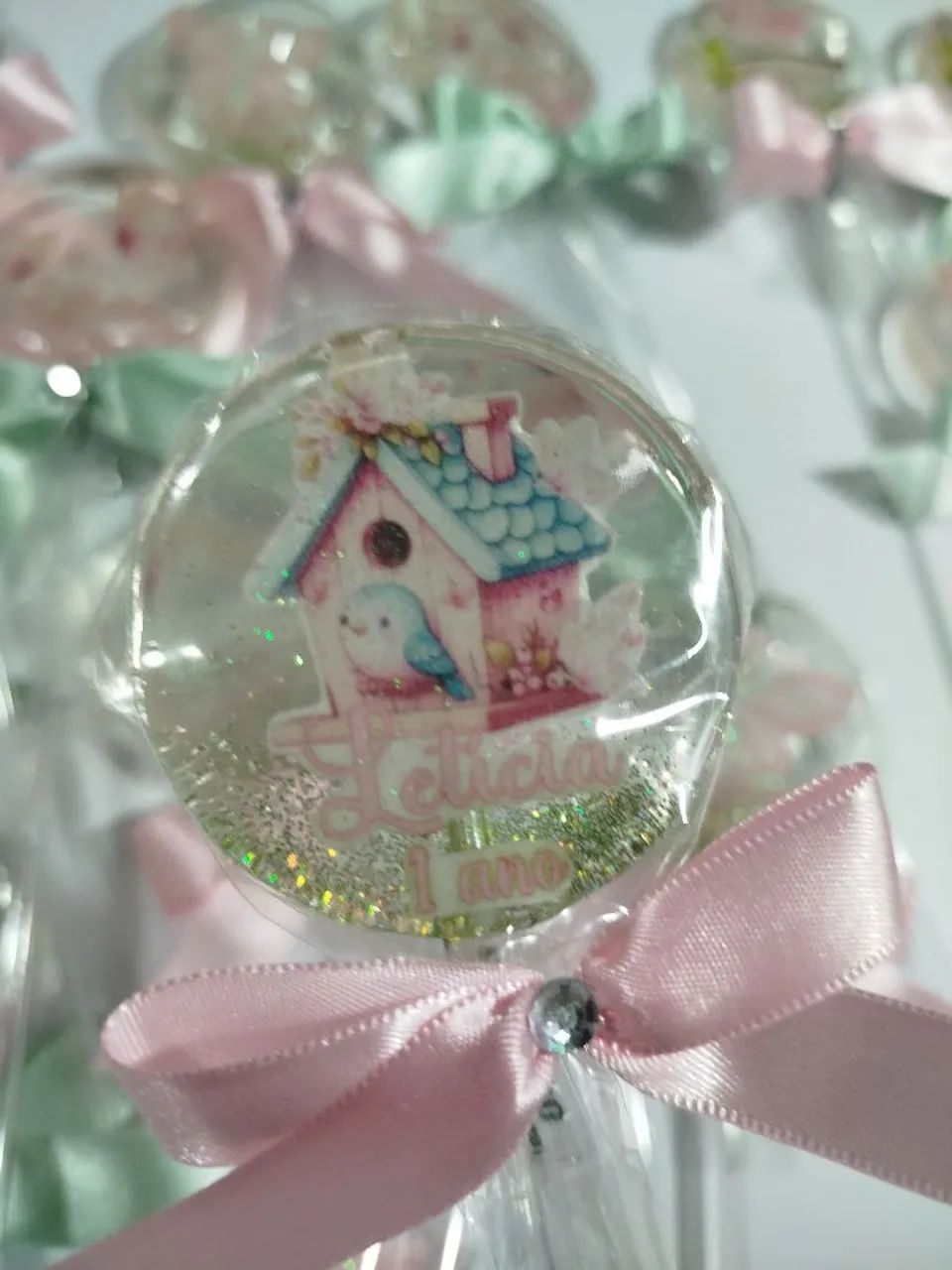 Pirulito de Cristal personalizado  - Foto 2