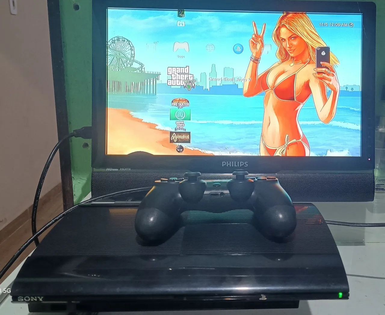 PS3 super slim 1 controle ps464297981266307121
