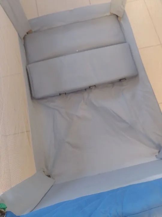 Cercado para Bebê Tubline - Azul e Verde - Foto 5