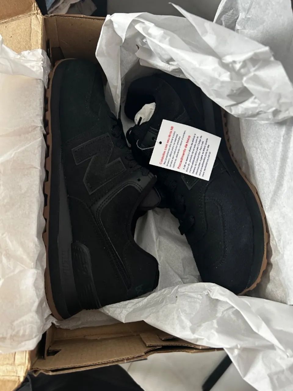 Tênis New Balance 574 V2 Black - Foto 2