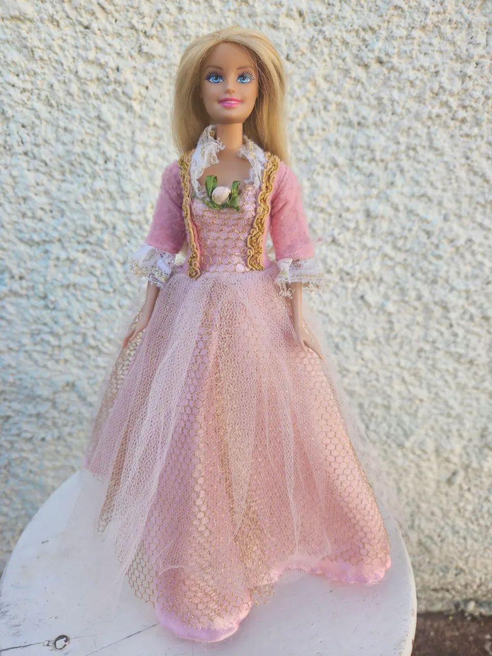 Barbie com vestido rosa - Foto 2