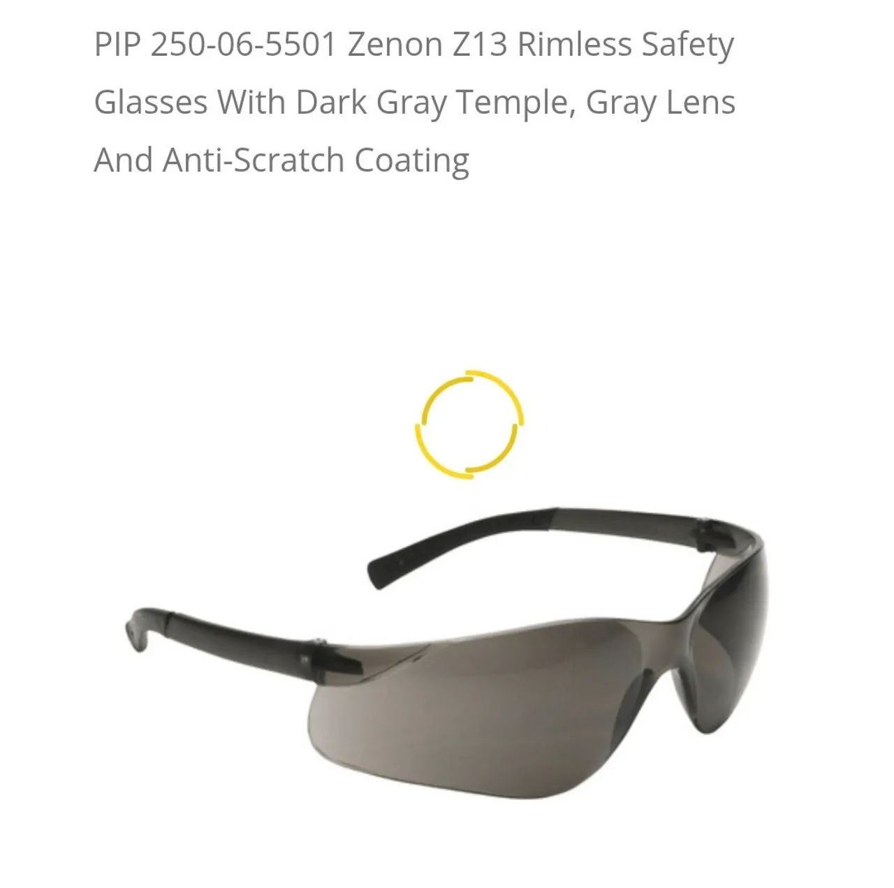 Óculos de Segurança Zenon Z13 preto importado Tijuca RJ - Foto 3