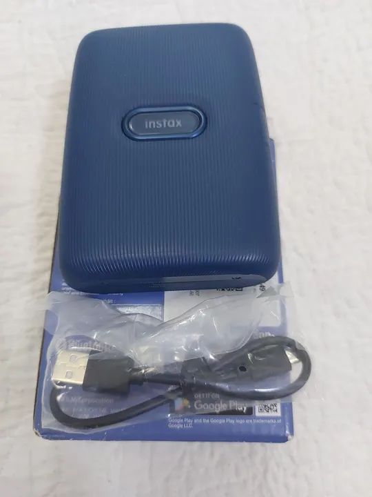 Impressora para smartphone instax mini link Dark Denim 