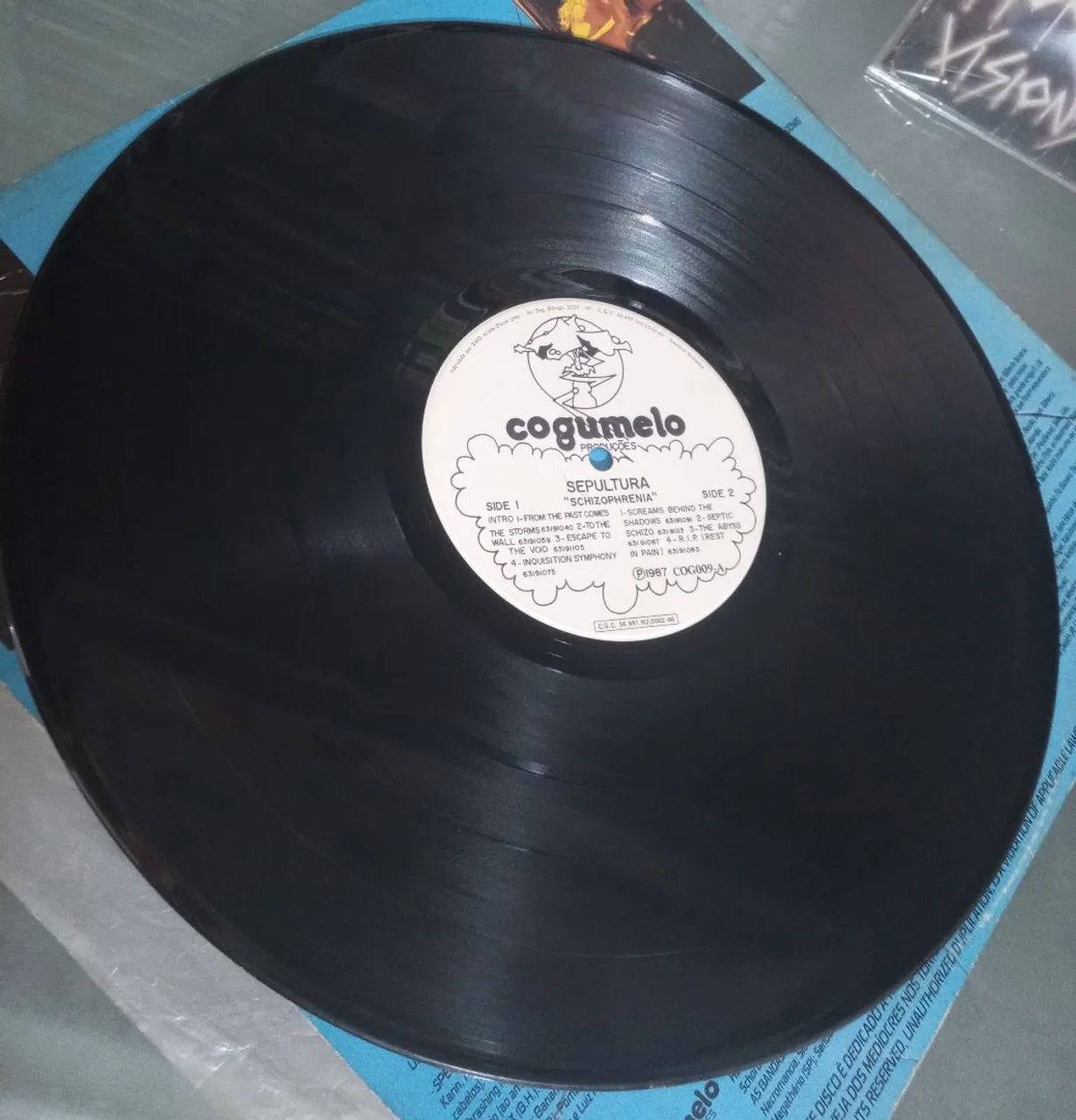 LPs SEPULTURA Morbid Visions / Schizophrenia - Foto 5