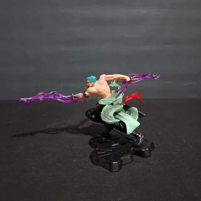 Action Figure Roronoa Zoro 11cm One Piece | Pvc + Base - Foto 4