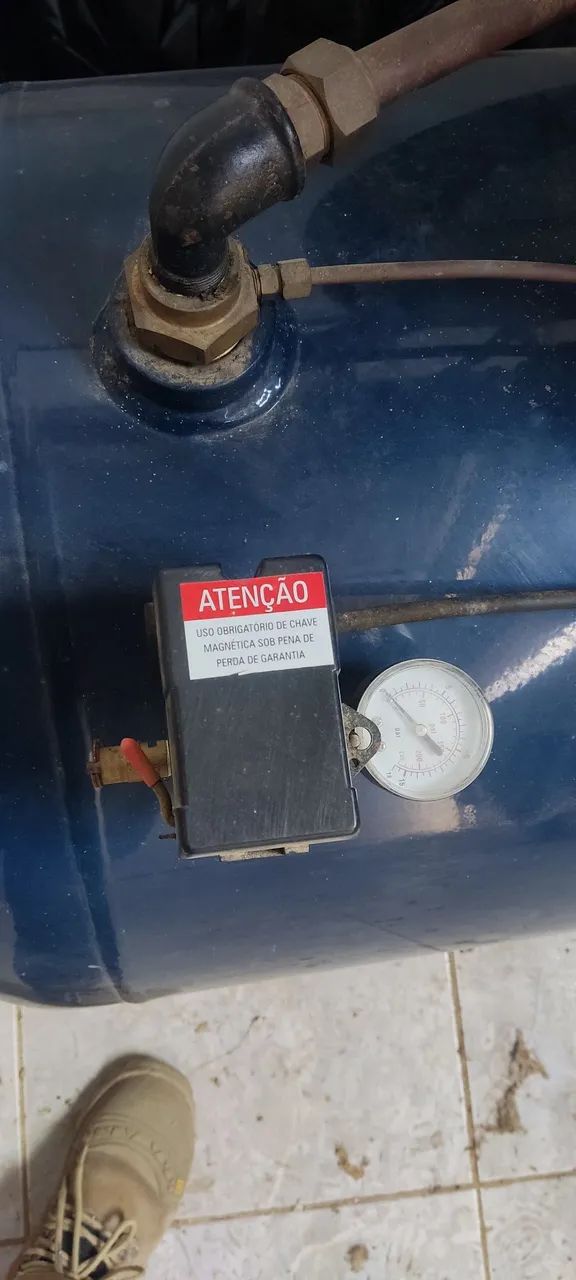 Compressor 40 pés trifásico Super ar Pressure  - Foto 4