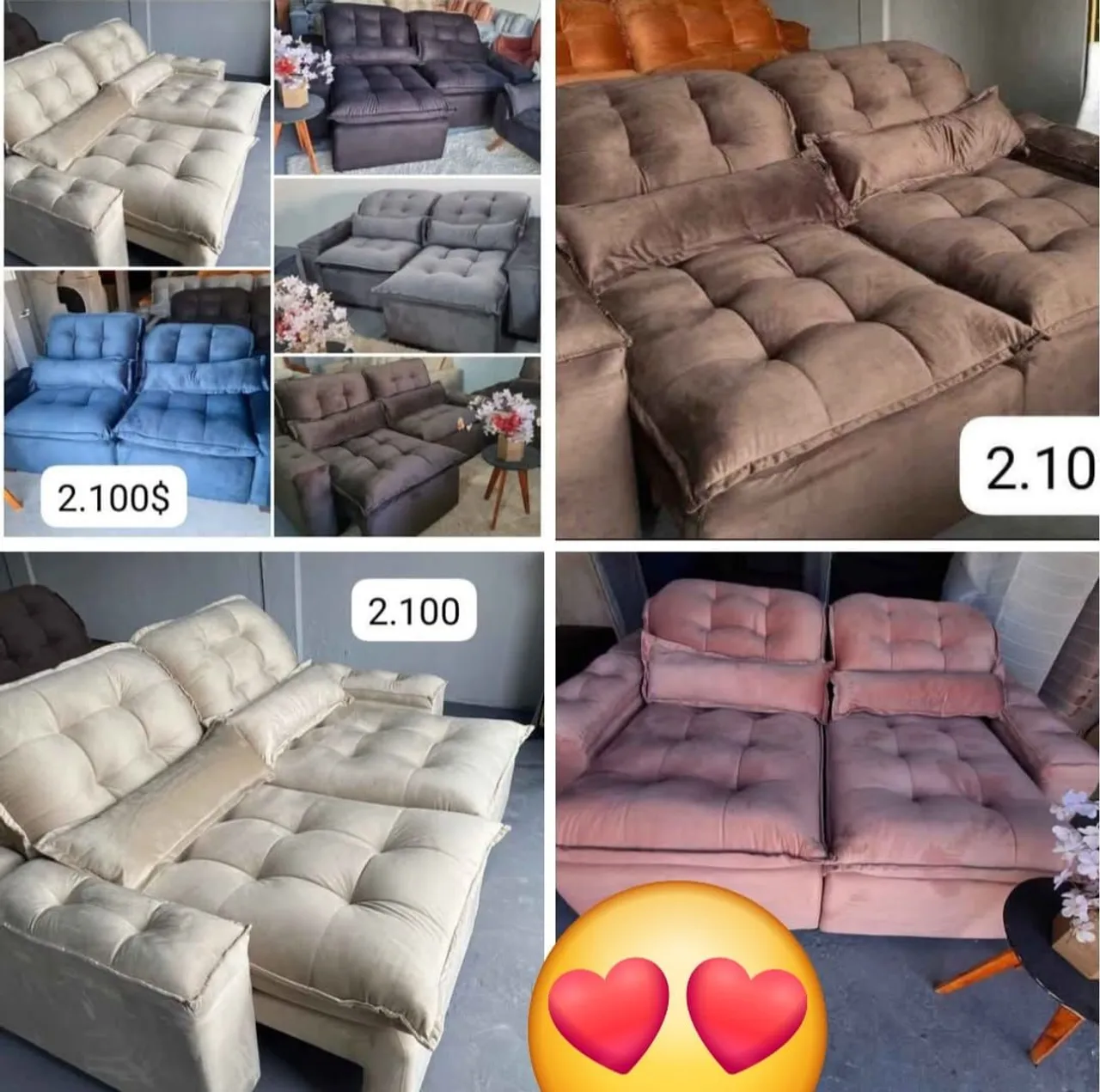 Sofás para sua sala!