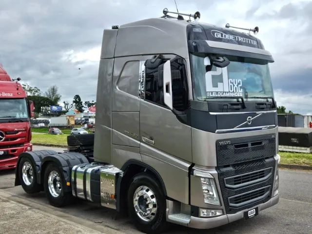 Volvo FH 460 6x2 Globetrotter Teto Alto Automático Euro 5 Pacote LC Rodas de Alumínio - Foto 5