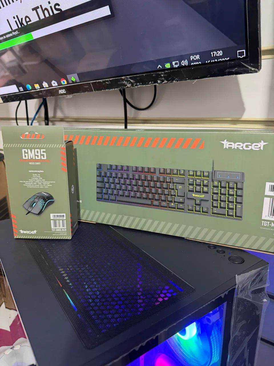 Pc Gamer na Promoção de Natal, Novo, Lacrado na Caixa  - Foto 3