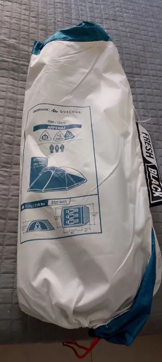 Barraca para camping para 3 pessoas