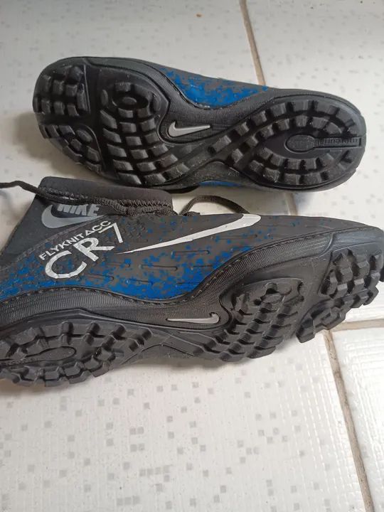 Chuteira Nike Mercurial Flyknit CR7 - Foto 4