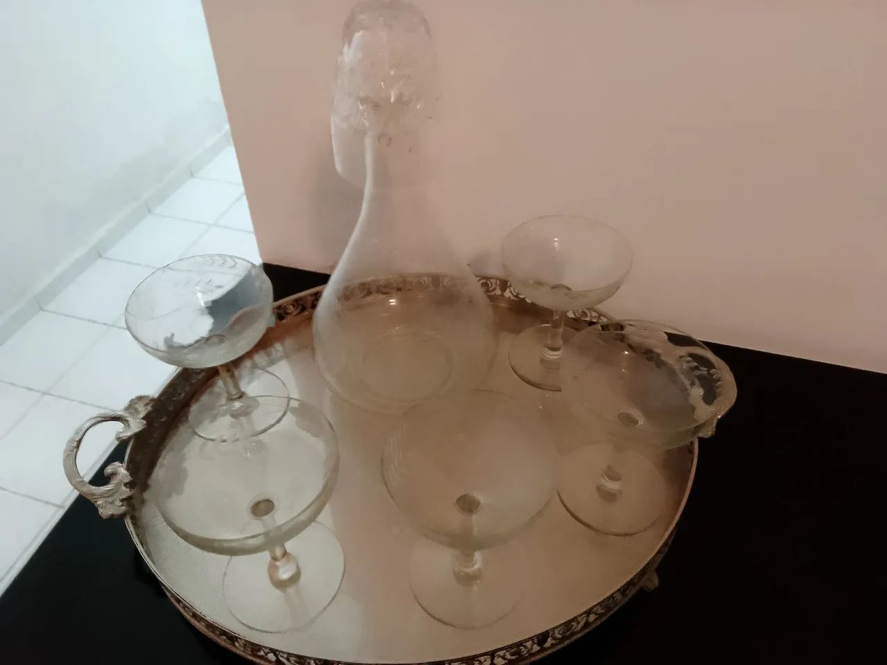 Bandeja antiga para decoração 64299511473795120