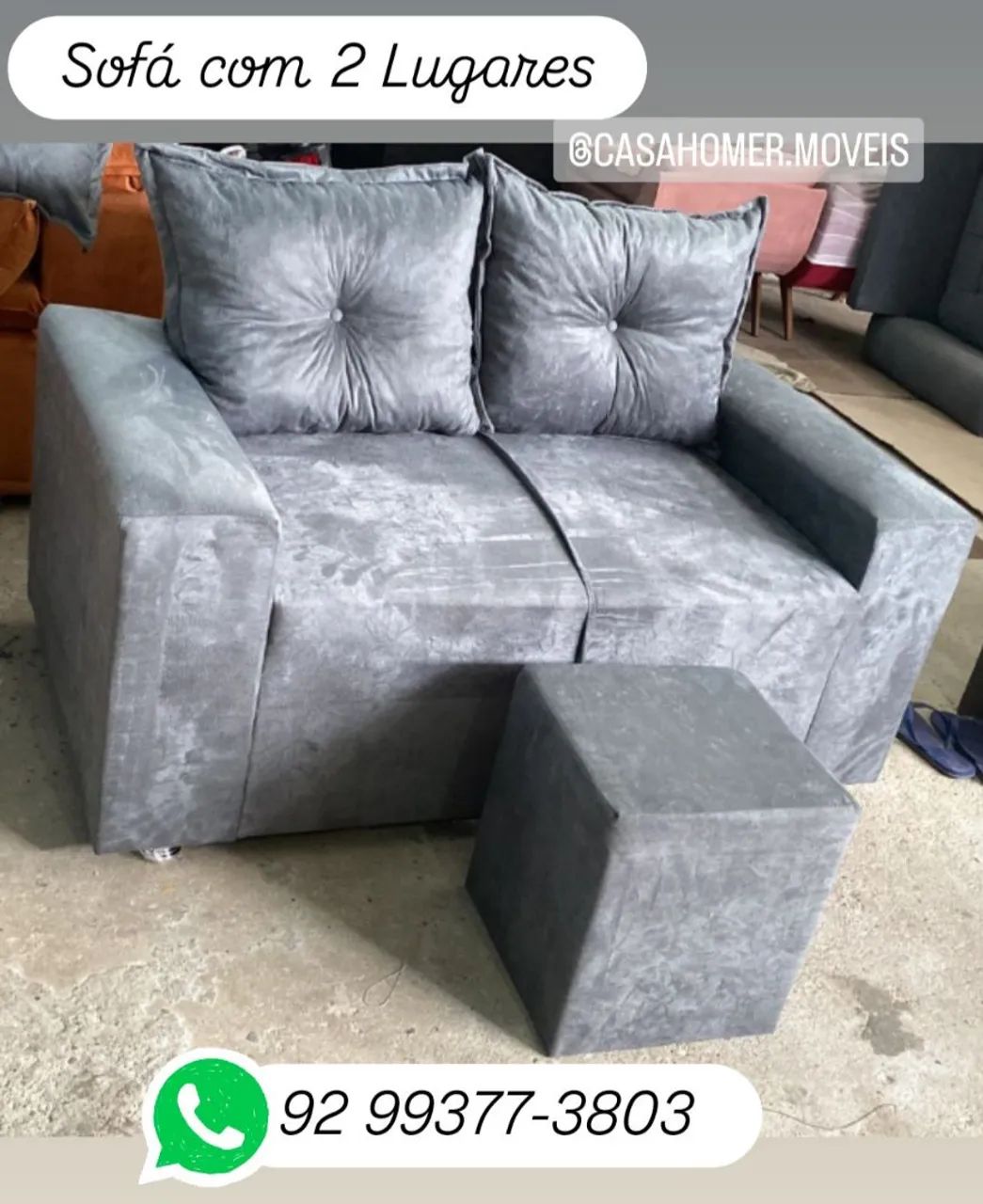 Sofá de 2 Lugares - Foto 5