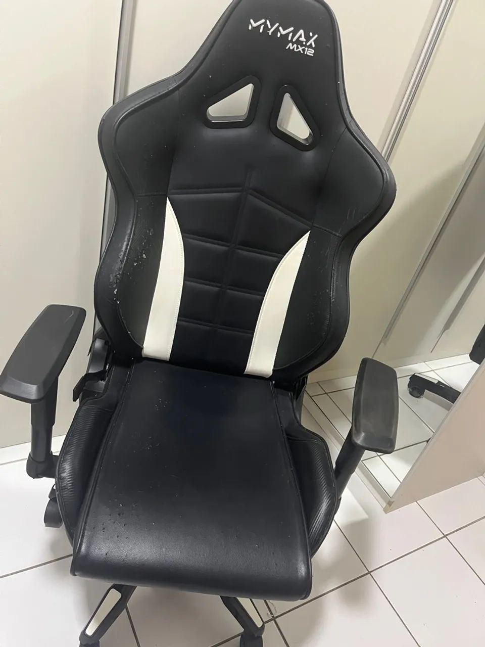 Cadeira de Escritório Mymax Gamer MX5 Cor Preto