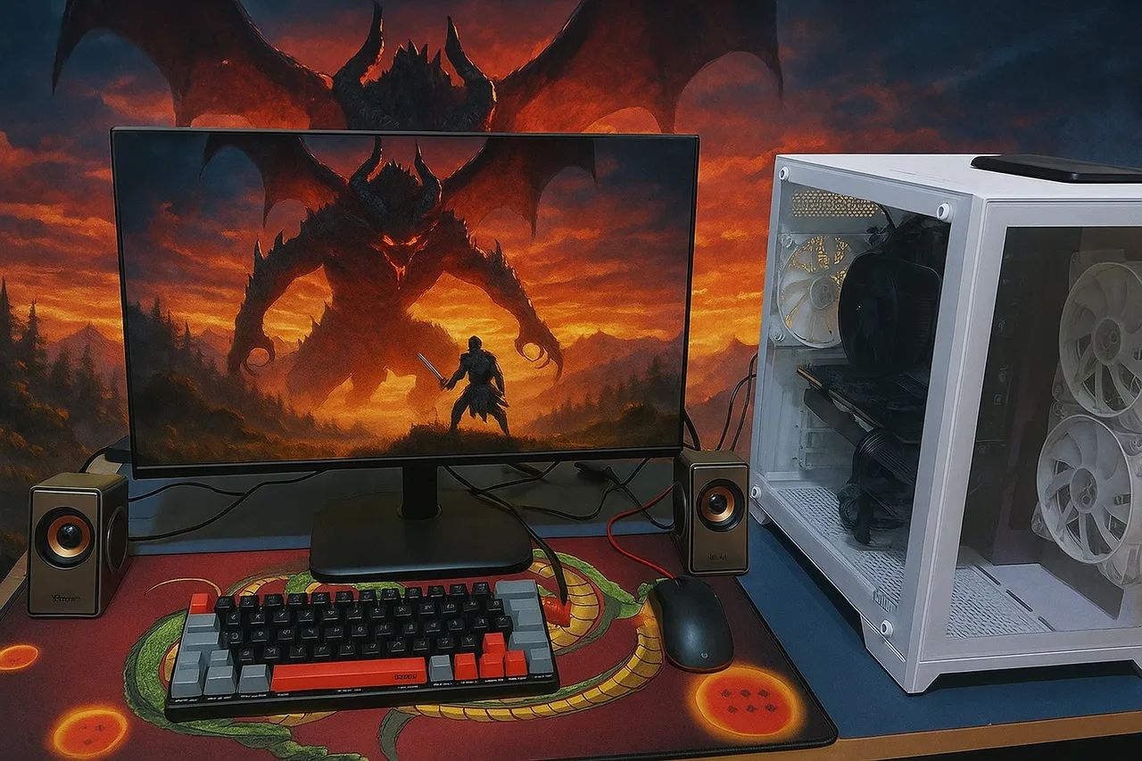 Montagem de computadores e PCs gamers upgrade 