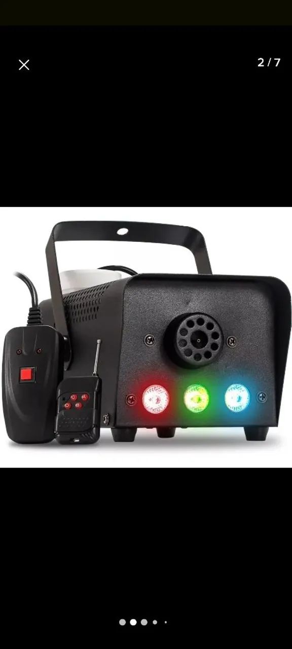 Máquina de fumaça 700W seminova