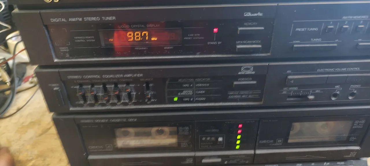 Som gradiente vintage anos 90 funcionando no estado veja - Aparelhos de ...