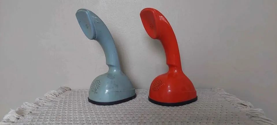 Antigo telefone de disco JK não funciona está sem fil