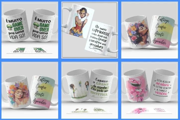 Caneca Live personalizada 325 ml  - Motivacional 2 - Foto 2