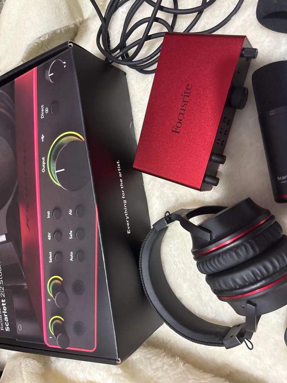 Home studio focusrite scarlet 2i2 4th - Foto 3