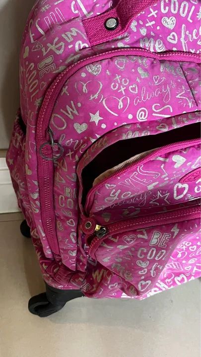 Mochila Kipling com rodas - Foto 2