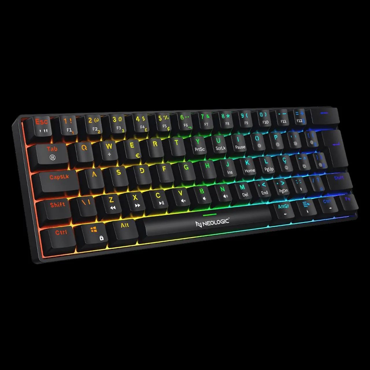 Teclado Gamer Mecânico Neologic Precision Pro Dark Lacrado com Garantia - Foto 4