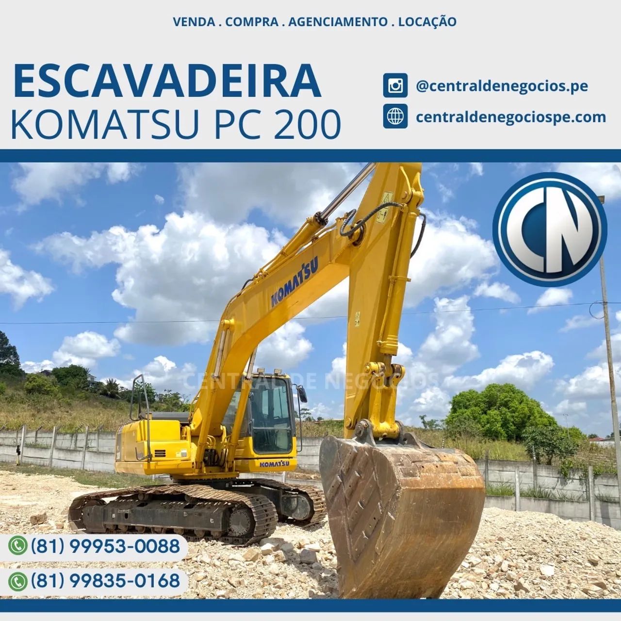 Escavadeira Komatsu PC 200 2008 - Foto 4