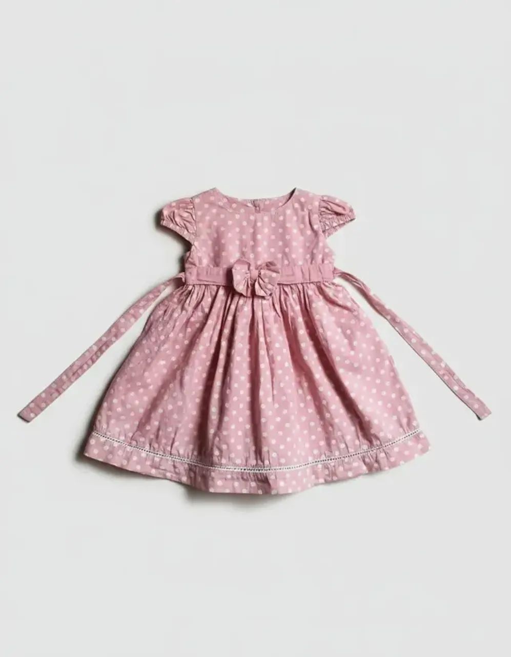 Vestido Infantil Algodão Doce - Foto 3