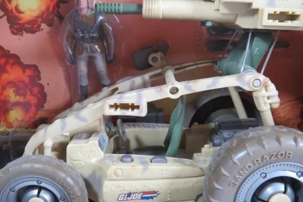 Gi Joe Razor Claw GI JOE SAND RAZOR (BONECO + VEÍCULO - GI Joe Sand Razor w/ Dusty ARAH A ...