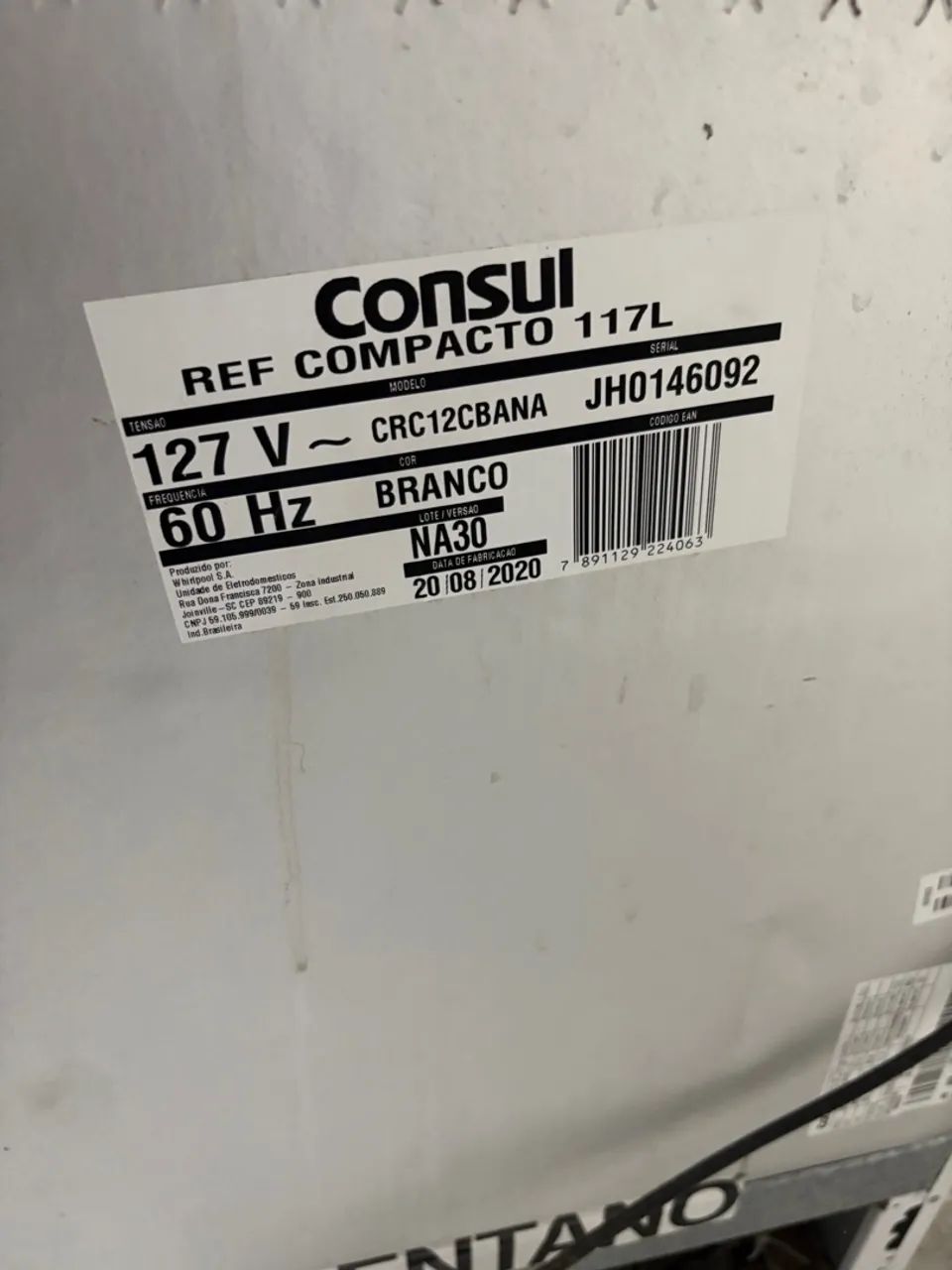 Frigo Bar Cônsul Modelo CRC 12CBANA - Foto 4