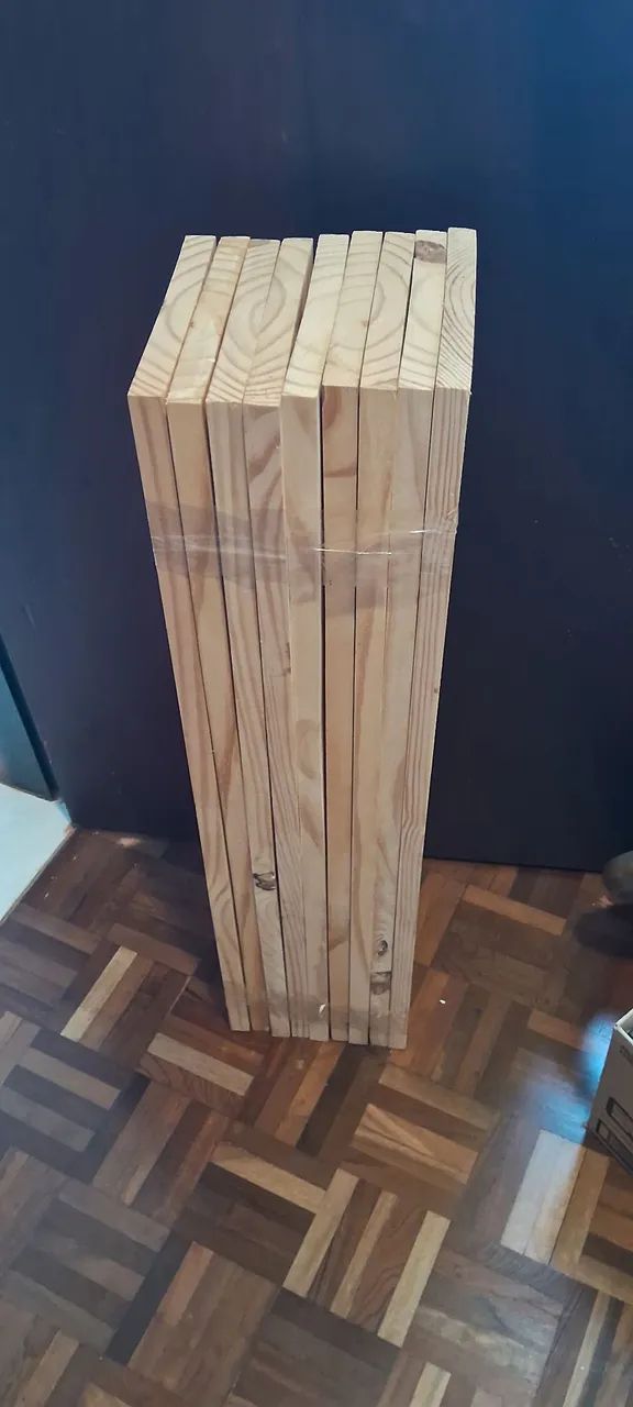 Tábuas de pinus - nove unidades 