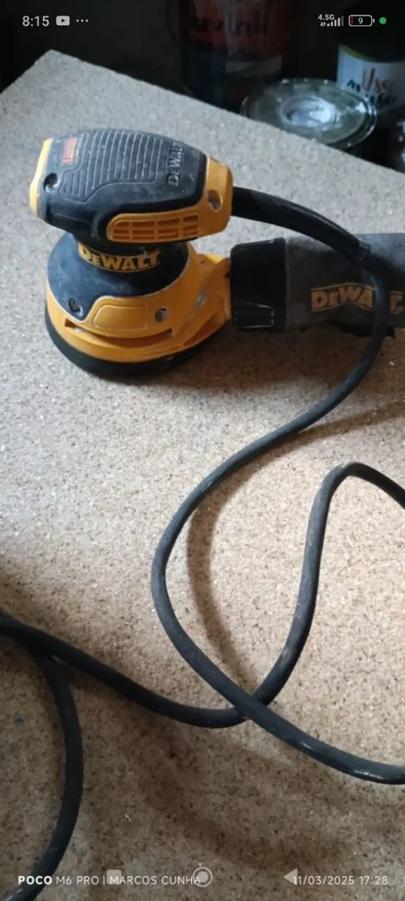 2 Lixadeira Orbital e roto orbital Dewalt Usadas