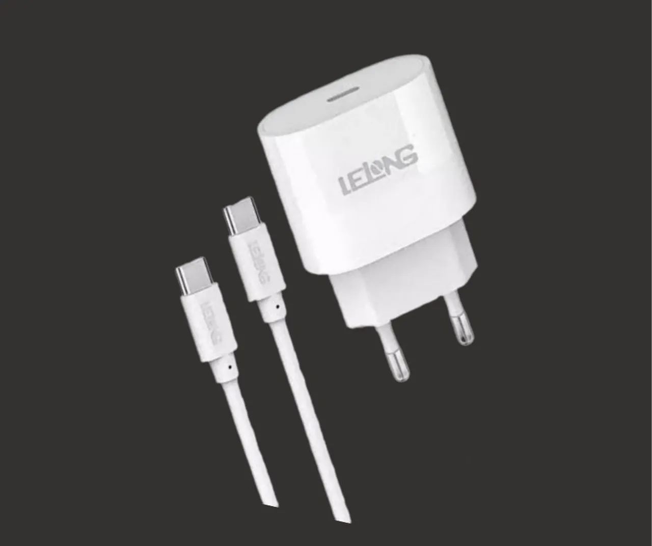 Carregador 20w e Cabo USB-C LE LONG