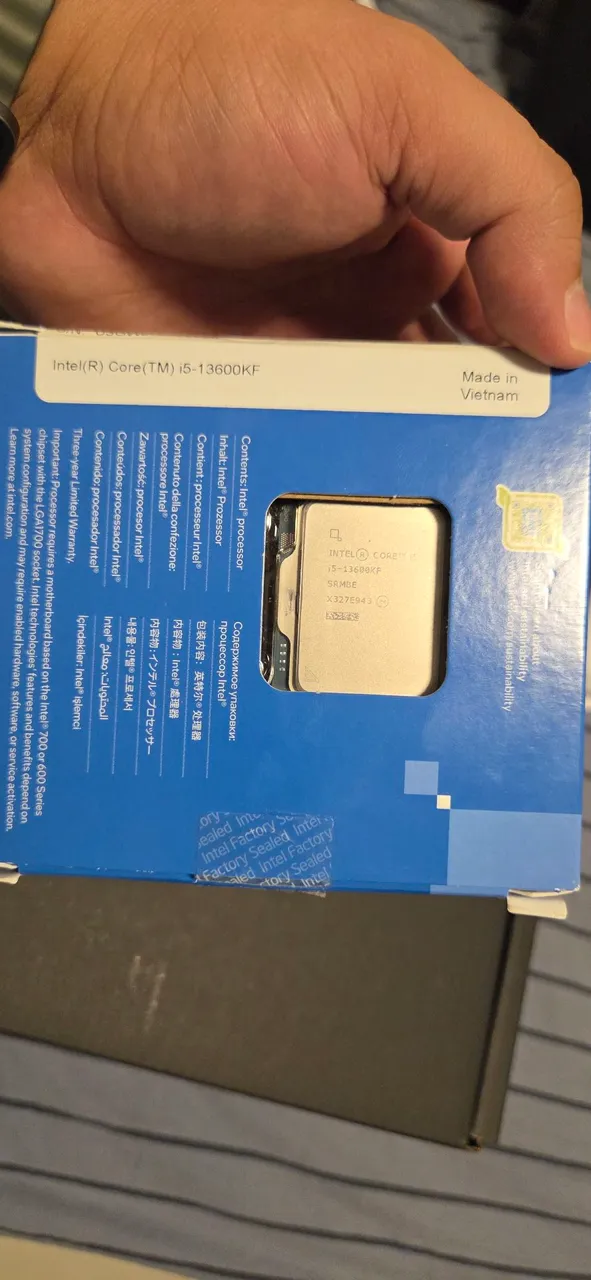 Processador Intel Core i5-13600KF - 8 meses de uso
