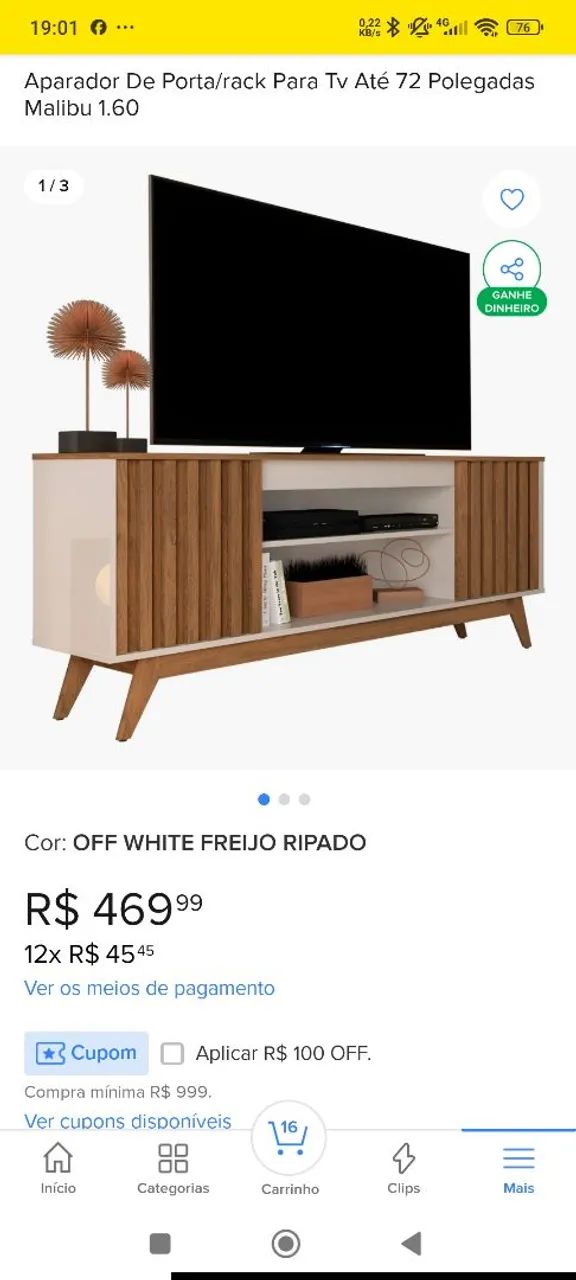Vendo móveis com três meses de uso. Sofá, geladeira, fogão, armário, guarda roupa, rack