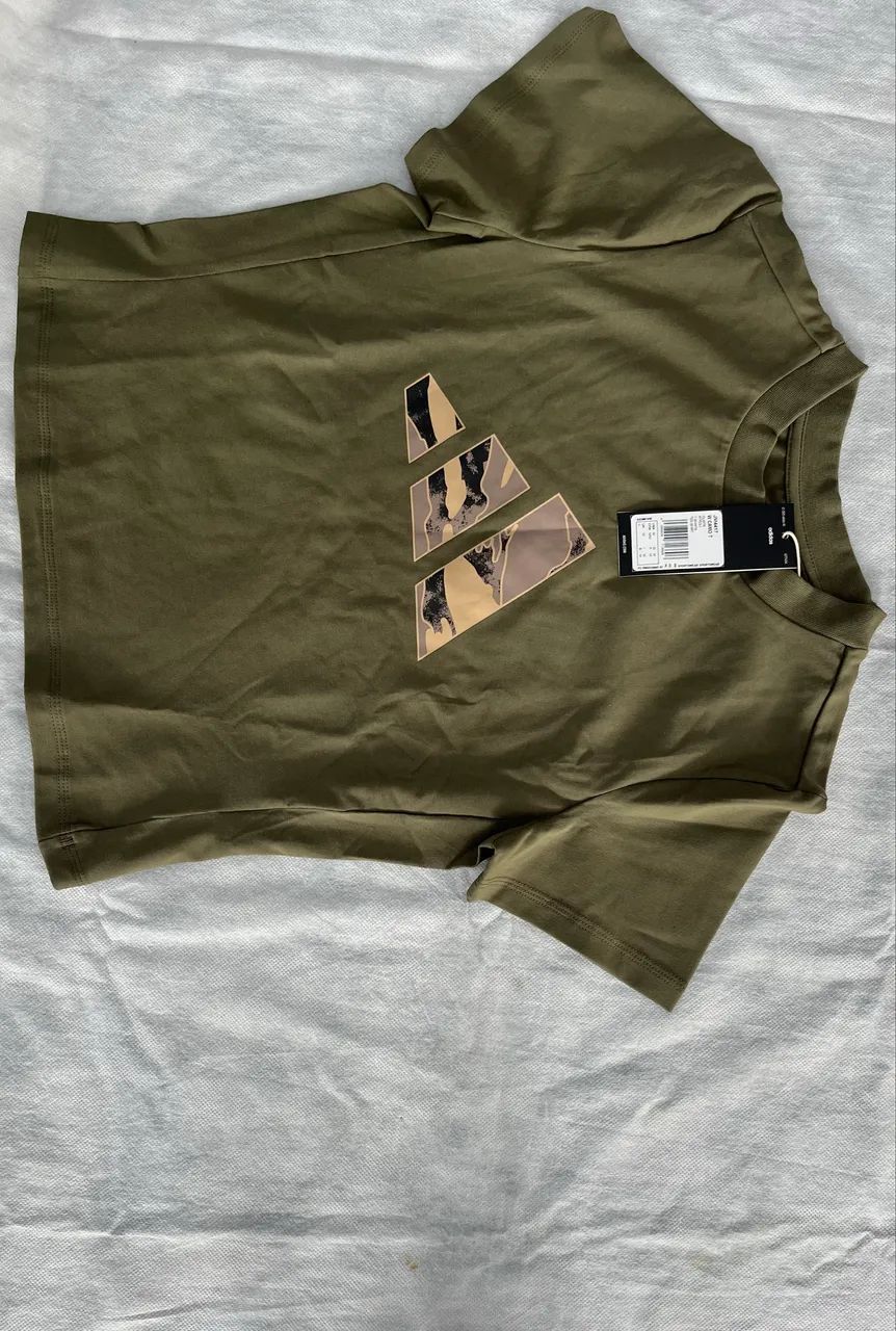 Camiseta Adidas Cropped Original - Nova - M - G