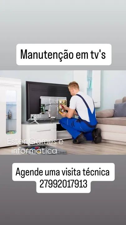 Conserto e manutenção em TVs 