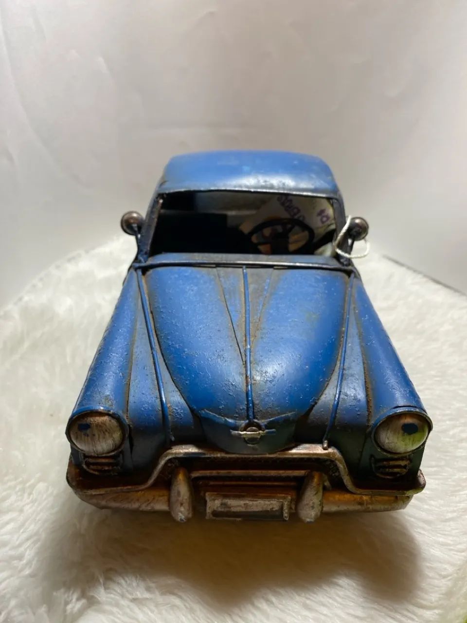 Miniatura de Carro Antigo Azul - Foto 2